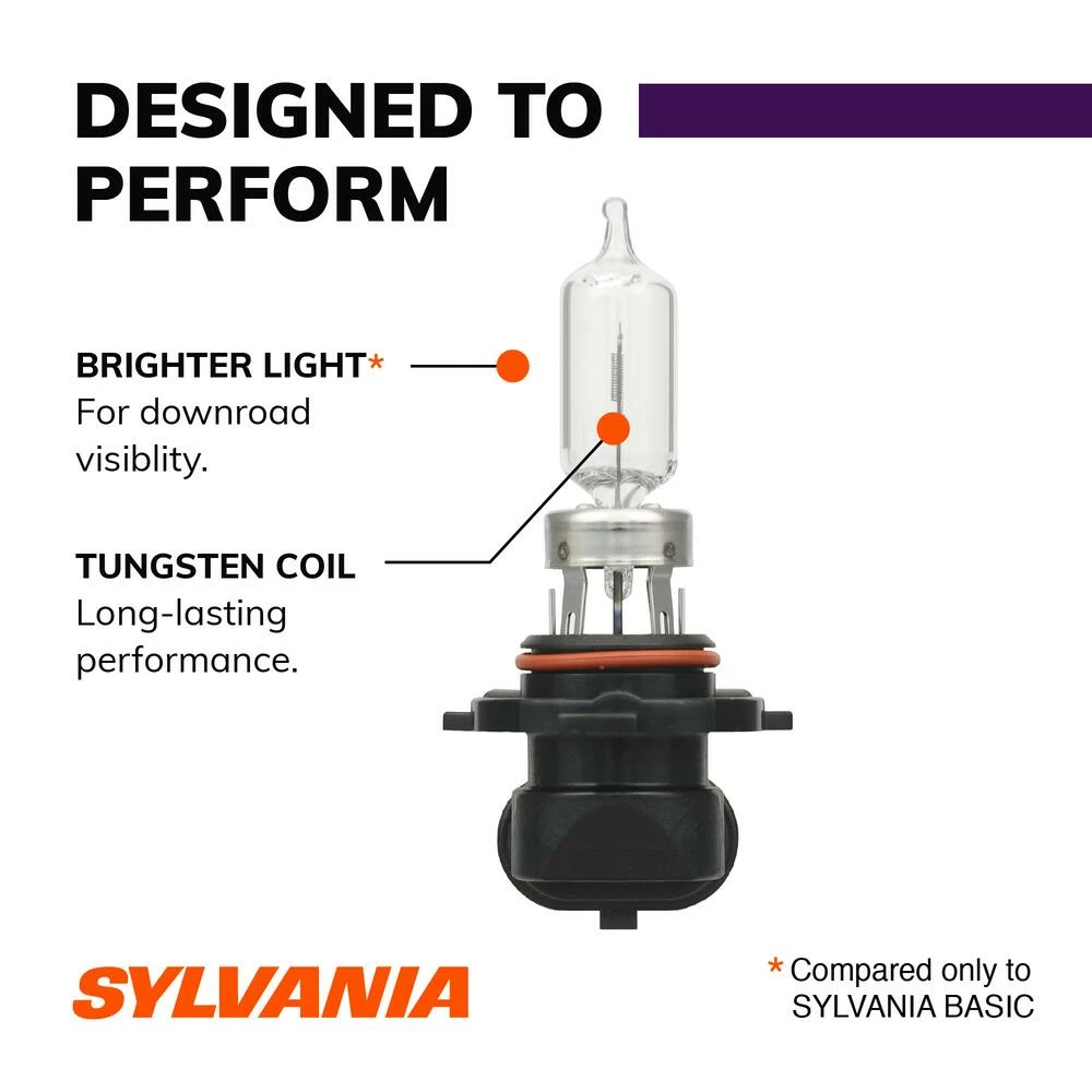 9005 Sylvania Halogen Headlight Bulb, 1-pk - Image 14