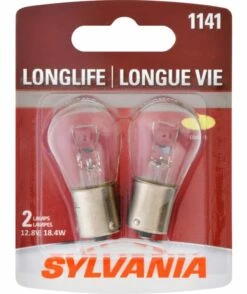 1141 Sylvania Long Life Mini Bulb, 2-pk