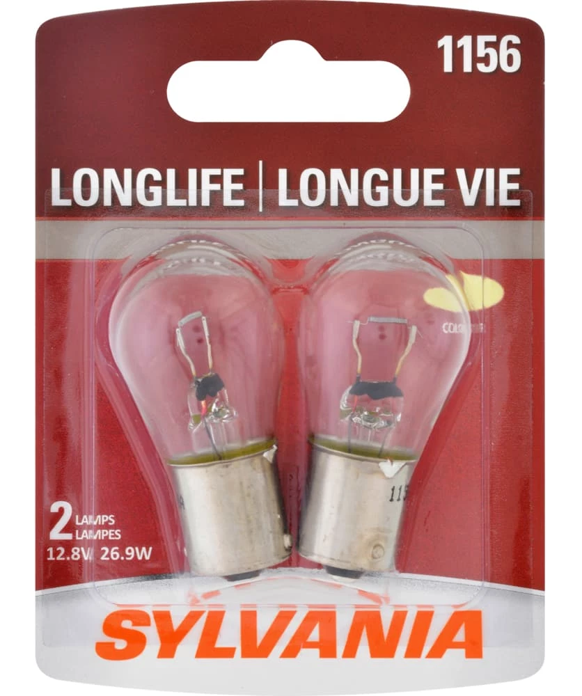 1156 Sylvania Long Life Mini Bulb, 2-pk