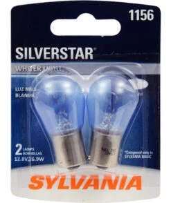 1156 Sylvania SilverStar® Mini Bulb, Whiter Light, 2-pk