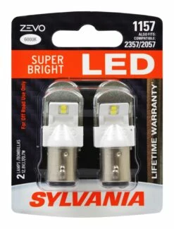 1157 Sylvania ZEVO® LED Mini Bulb, Super Bright, 2-pk
