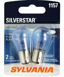 1157 Sylvania SilverStar® Mini Bulb, Whiter Light, 2-pk