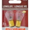 1176 Sylvania Long Life Mini Bulb, 2-pk