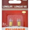 1445 Sylvania Long Life Mini Bulb, 2-pk