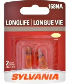 168 Sylvania Long Life Mini Bulbs, 2-pk