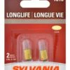 1816 Sylvania Long Life Mini Bulb, 2-pk