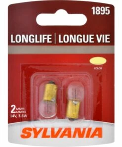 1895 Sylvania Long Life Mini Bulb, 2-pk