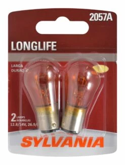2057A Sylvania Long Life Mini Bulb, 2-pk