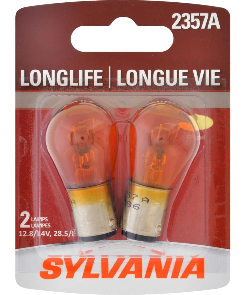 2357A Sylvania Long Life Mini Bulb, 2-pk