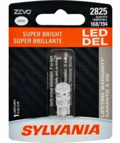 2825 Sylvania ZEVO® LED Mini Bulb, Super Bright, 1-pk