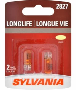 2827 Sylvania Long Life Mini Bulb, 2-pk