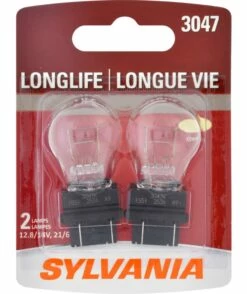 3047 Sylvania Long Life Mini Bulb, 2-pk