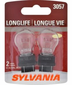 3057 Sylvania Long Life Mini Bulb, 2-pk
