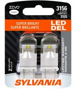 3156 Sylvania ZEVO® LED Mini Bulb, Super Bright, 2-pk
