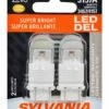 3157A Sylvania ZEVO® Amber LED Mini Bulb, Super Bright, 2-pk
