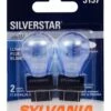 3157 Sylvania SilverStar® Mini Bulb, Whiter Light, 2-pk
