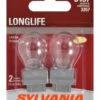 3457 Sylvania Long Life Mini Bulb, 2-pk