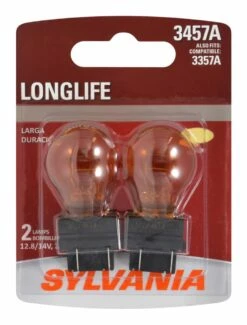 345A Sylvania Long Life Mini Bulb, 2-pk