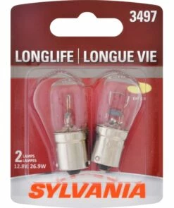 3497 Sylvania Long Life Mini Bulb, 2-pk