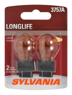 3757A Sylvania Long Life Mini Bulb, 2-pk