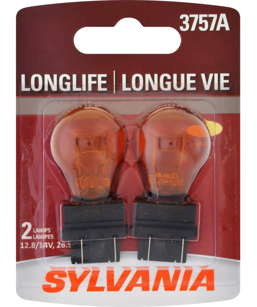 3757A Sylvania Long Life Mini Bulb, 2-pk - Image 2