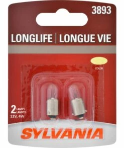 3893 Sylvania Long Life Mini Bulb, 2-pk
