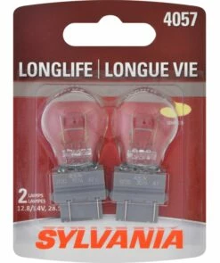 4057 Sylvania Long Life Mini Bulb, 2-pk