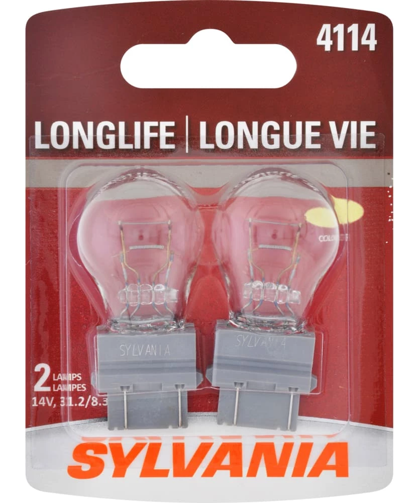 4114 Sylvania Long Life Mini Bulb, 2-pk