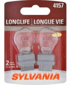 4157 Sylvania Long Life Mini Bulb, 2-pk