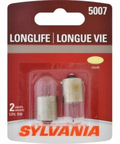 5007 Sylvania Long Life Mini Bulb, 2-pk