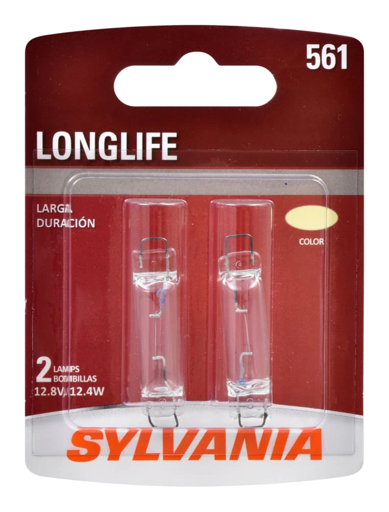 561 Sylvania Long Life Mini Bulb, 2-pk - Image 2
