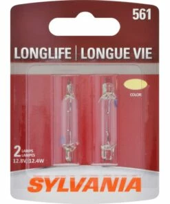 561 Sylvania Long Life Mini Bulb, 2-pk
