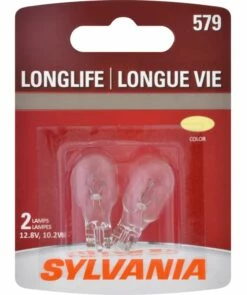 579 Sylvania Long Life Mini Bulb, 2-pk