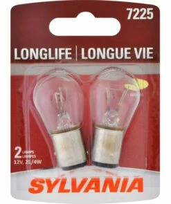 7225 Sylvania Long Life Mini Bulb, 2-pk