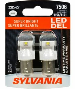 7506 Sylvania ZEVO® LED Mini Bulb, Super Bright, 2-pk