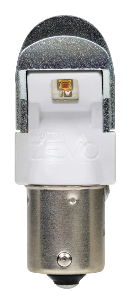 750R Sylvania ZEVO® Red LED Mini Bulb, Super Bright, 2-pk - Image 3