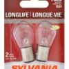 7528 Sylvania Long Life Mini Bulb, 2-pk