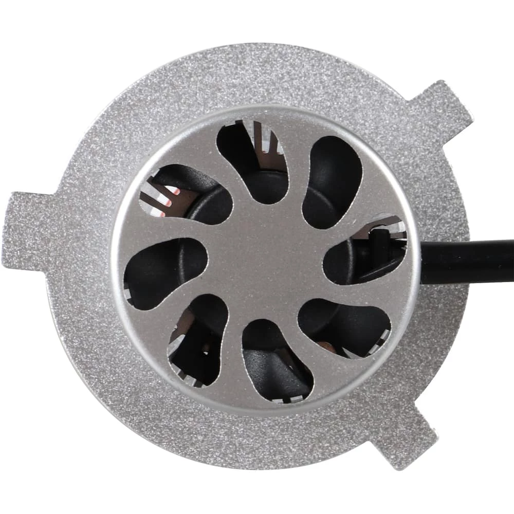 9003 Sylvania ZEVO® LED Headlight Bulb, 6000k Cool White Light, 2-pk - Image 12