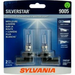 9005 Sylvania SilverStar® Halogen Headlight Bulb, Whiter Light, 2-pk
