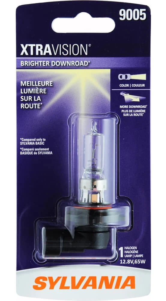 9005 Sylvania Halogen Headlight Bulb, 1-pk - Image 2
