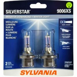 9006XS Sylvania SilverStar® Halogen Headlight Bulb, Whiter Light, 2-pk