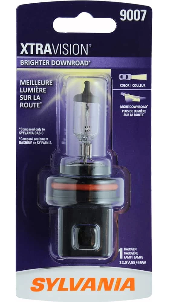 9007 Sylvania Halogen Headlight Bulb, 1-pk - Image 2