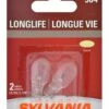 904 Sylvania Long Life Mini Bulb, 2-pk