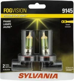 9145 Sylvania FogVision® Yellow Fog Light, 2-pk