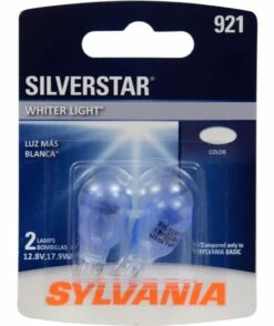 921 Sylvania SilverStar® Mini Bulb, Whiter Light, 2-pk