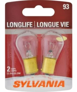 93 Sylvania Long Life Mini Bulb, 2-pk