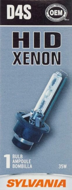 D4S Sylvania HID Headlight Bulb, 1-pk