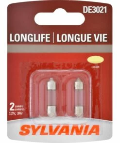 DE3021 Sylvania Long Life Mini Bulb, 2-pk