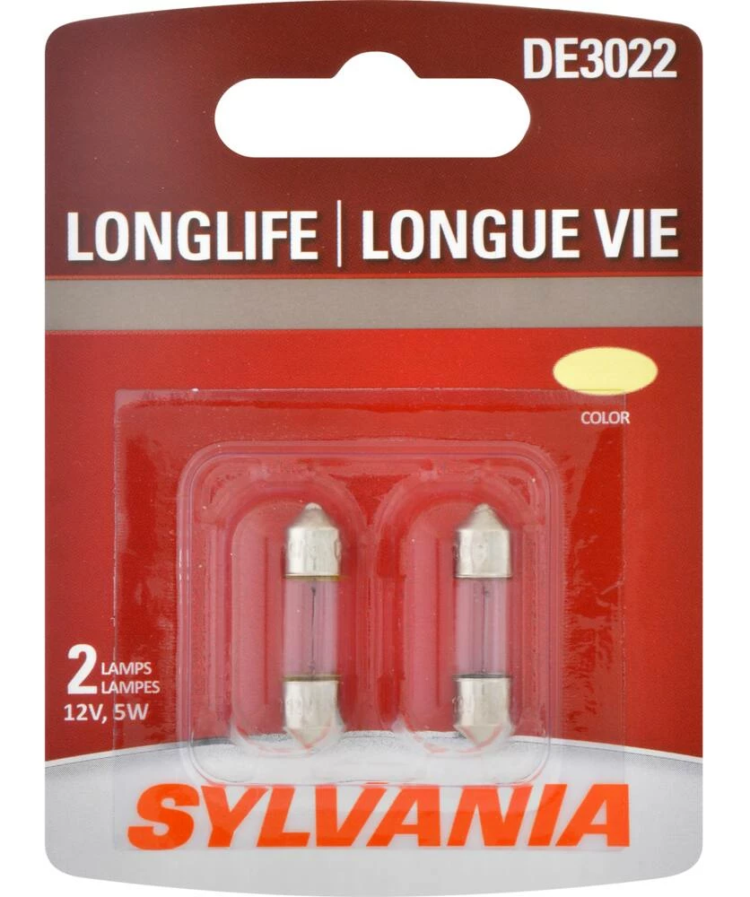 DE3022 Sylvania Long Life Mini Bulb, 2-pk - Image 3