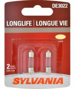 DE3022 Sylvania Long Life Mini Bulb, 2-pk
